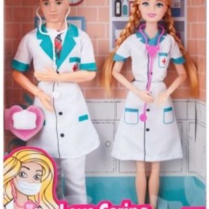ken and barbie dolls (nurse)