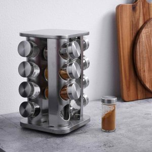 rotating spice rack (16 pcs)