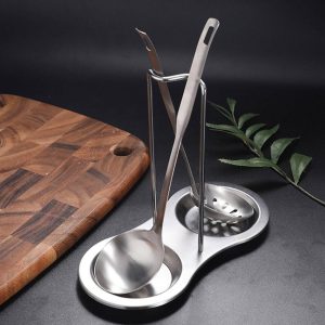 Stainless Steel Spoon Storage Rack (Spoons Excluded)
