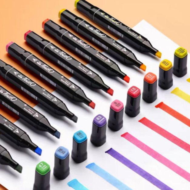 coloured dual marker and highlighter pen set (36 pcs) coloured dual marker and highlighter pen set (36 pcs)