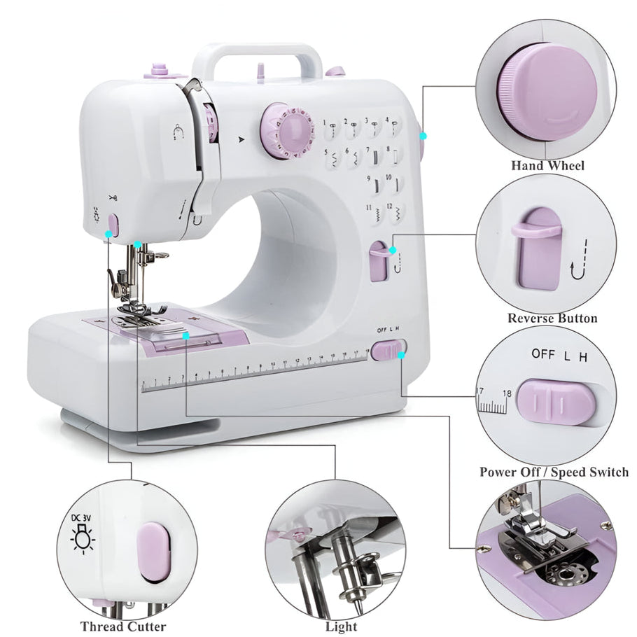 mini multifunctional household sewing machine mini multifunctional household sewing machine