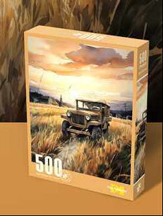 designed puzzle (500pcs)(car)(508x360mm) designed puzzle (500pcs)(car)(508x360mm)