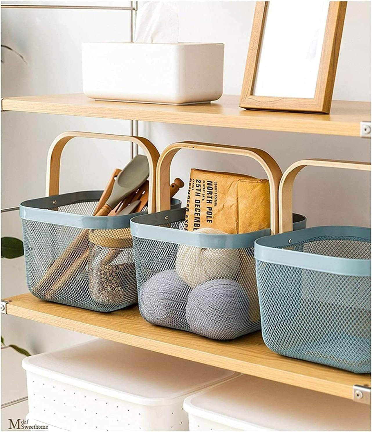 Steel Wire Basket With Handle (Small) - Image 7