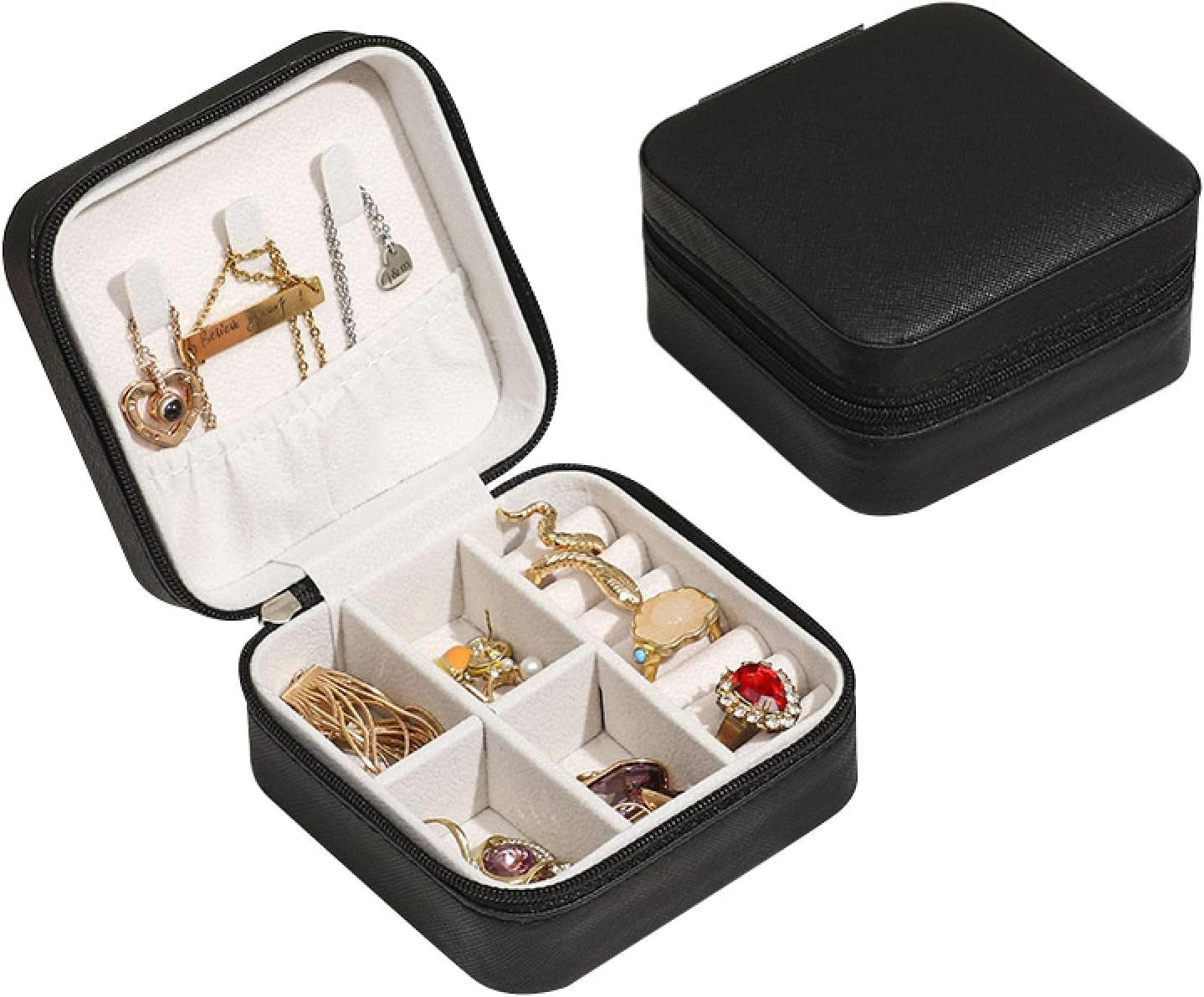 travel jewellery organiser storage case