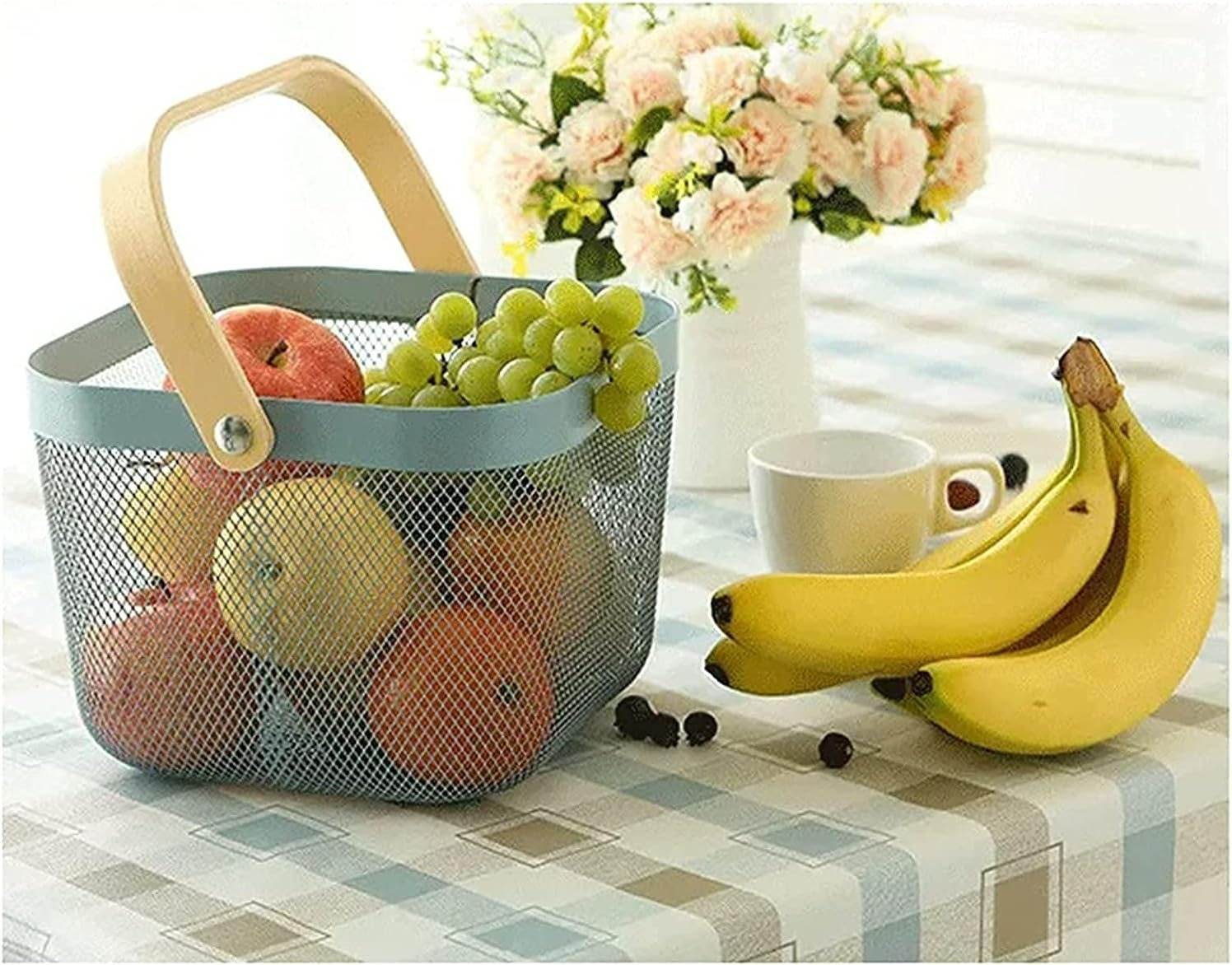 Steel Wire Basket With Handle (Small) - Image 8