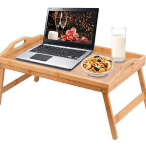 bamboo folding table and tray