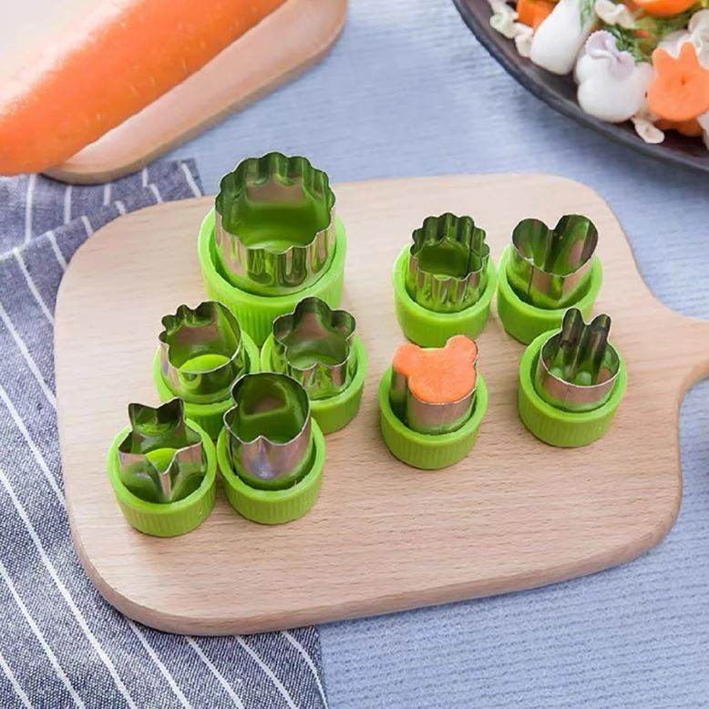 fruit and cookie cutter set (9 pcs) fruit and cookie cutter set (9 pcs)