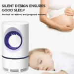 Photocatalytic Mosquito Killer – LED Light & Suction Trap, USB Powered