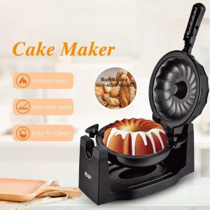 electric rotating lava cake maker