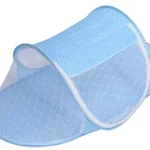 Baby Bed Net 60×108cm – Insect Protection, Blue/Pink Options