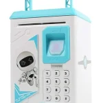 Fingerprint Electronic Piggy Bank – Secure ATM‑Style Savings Box for Kids