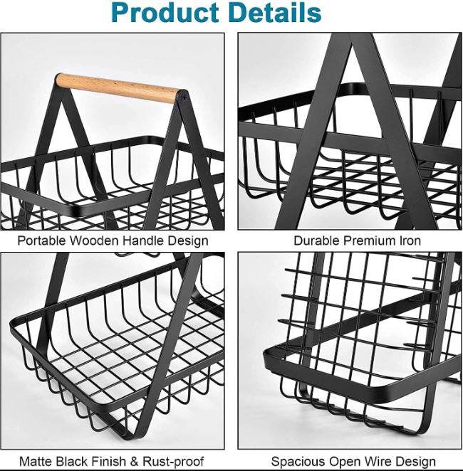 fruit stack rack (3 tier)