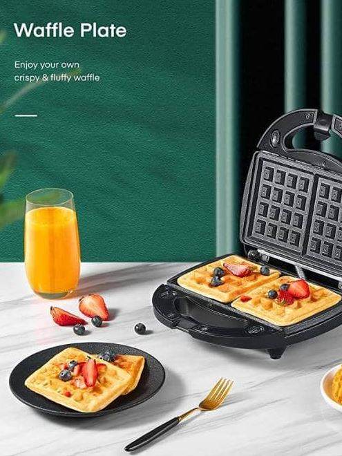 3in1 sandwich waffle steak maker