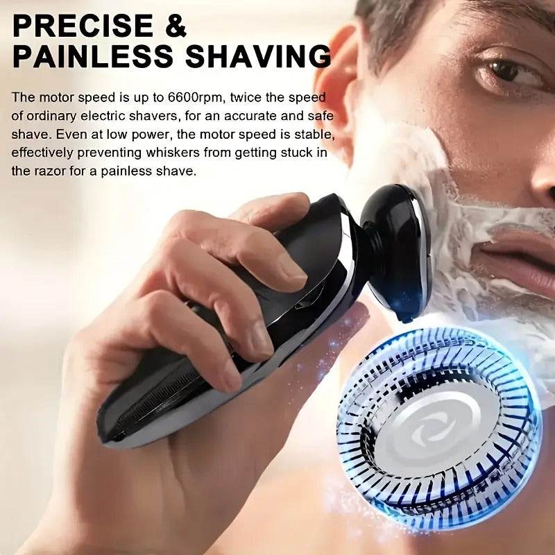 rechargeable portable electric shaver