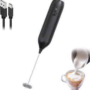rechargeable electric milk frother