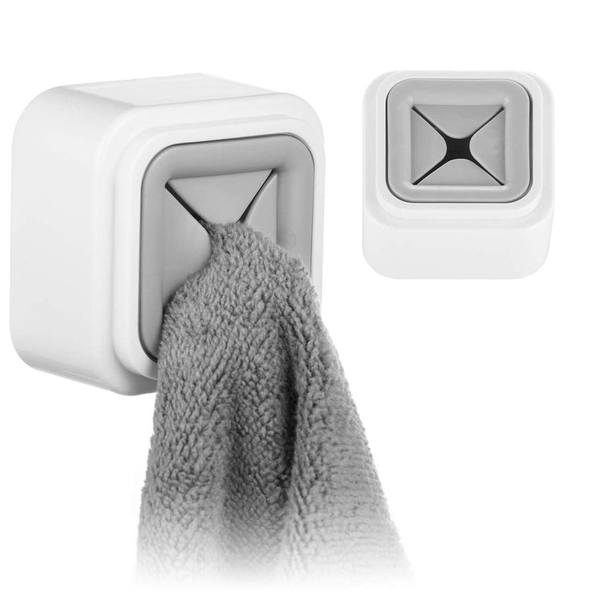 self adhesive wall mount square towel holder (6pcs) self adhesive wall mount square towel holder (6pcs)