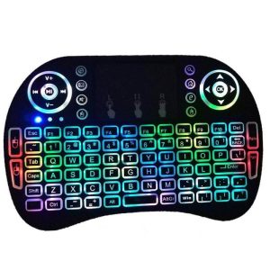 mini wireless keyboard (multicolour fusion)