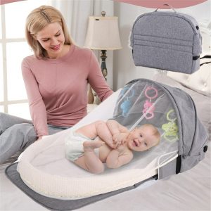 portable folding baby bed nest