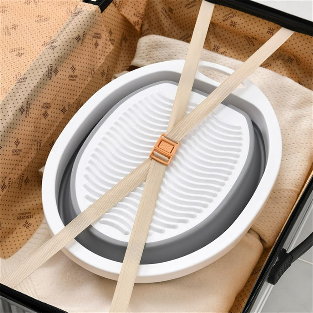 collapsible reusable sink basket for home and travel (6l)