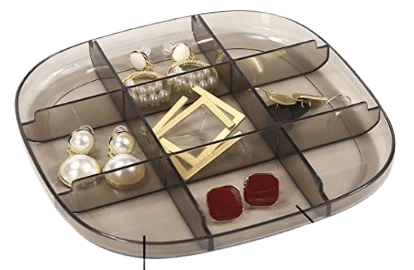 multi sectioned jewellery box