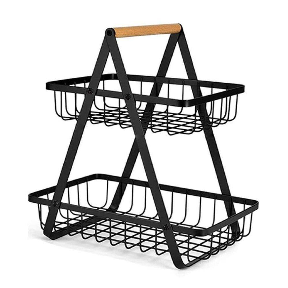 Metal Stack Rack (2 Tier) Metal Stack Rack (2 Tier) - Image 6