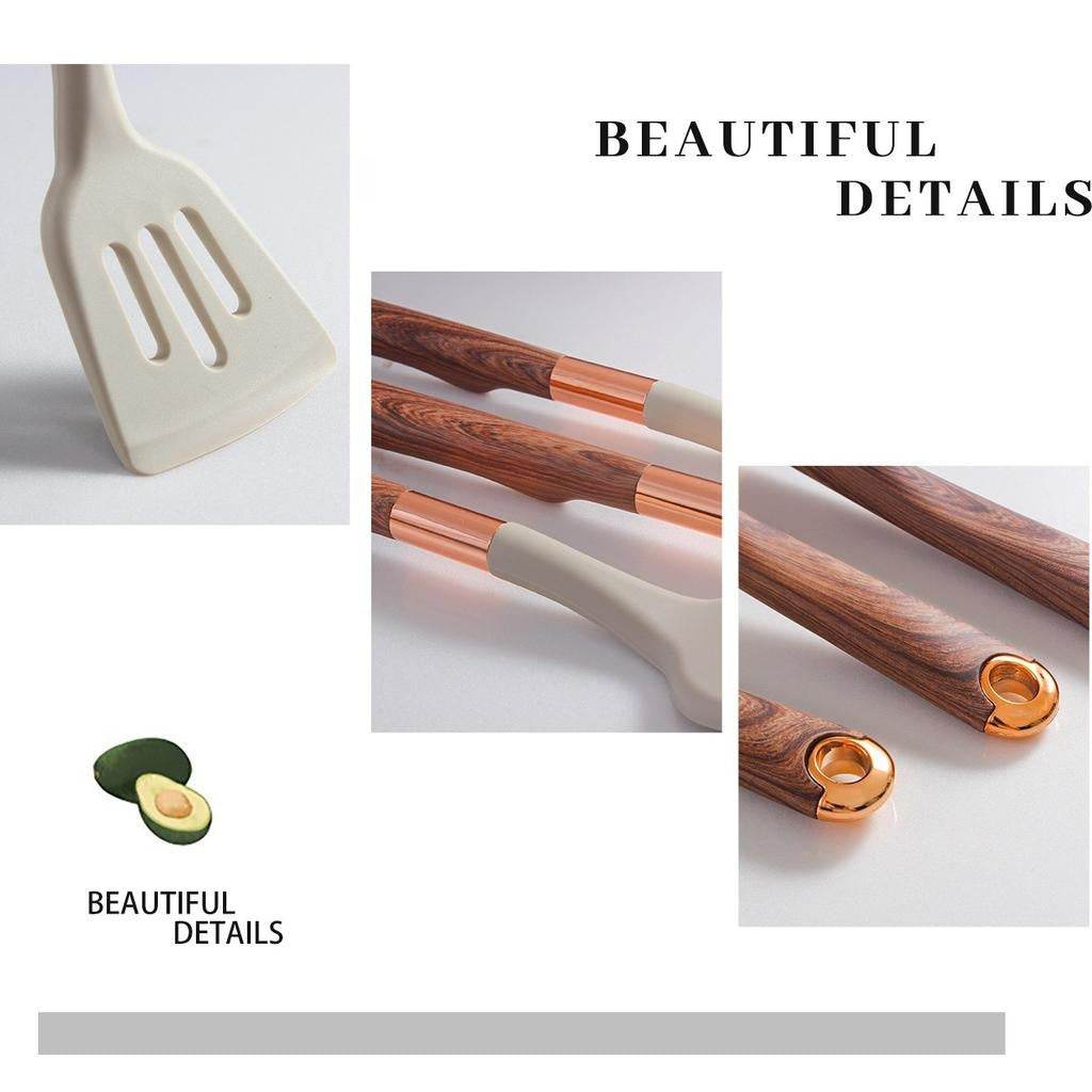 Golden Wood Kitchenware Spatula Golden Wood Kitchenware Spatula - Image 4