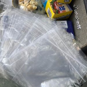Small Zipper Seal Sandwich Freezer Bags (50 pcs)