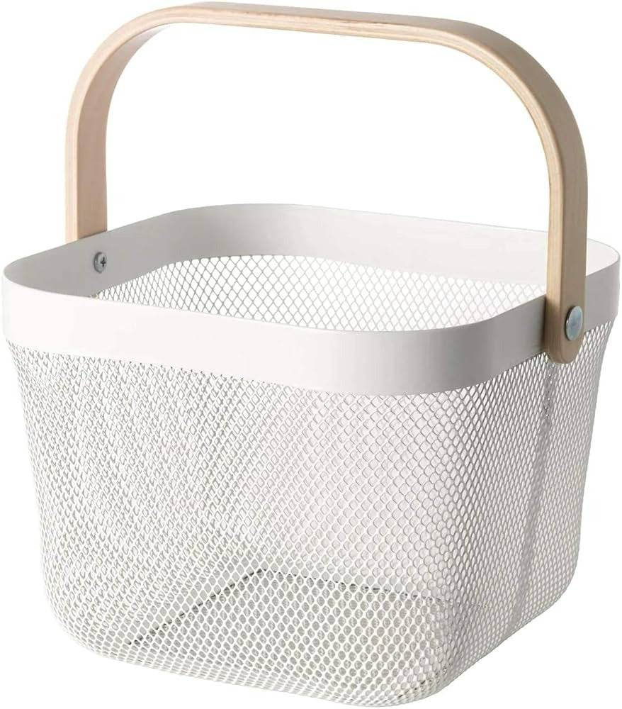 Steel Wire Basket With Handle (Small) Steel Wire Basket With Handle (Small) - Image 2