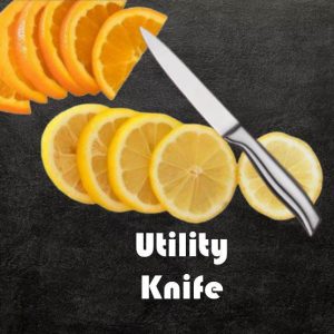 professional kitchen utility knife (ultra sharp range)