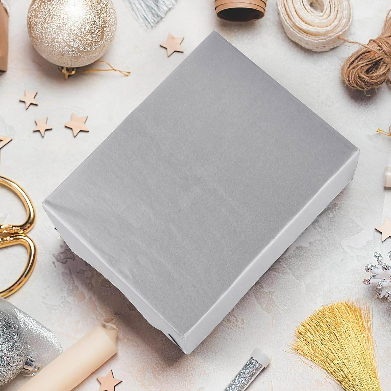 ultra premium shimmer tissue wrap (silver)(10 pcs) ultra premium shimmer tissue wrap (silver)(10 pcs)