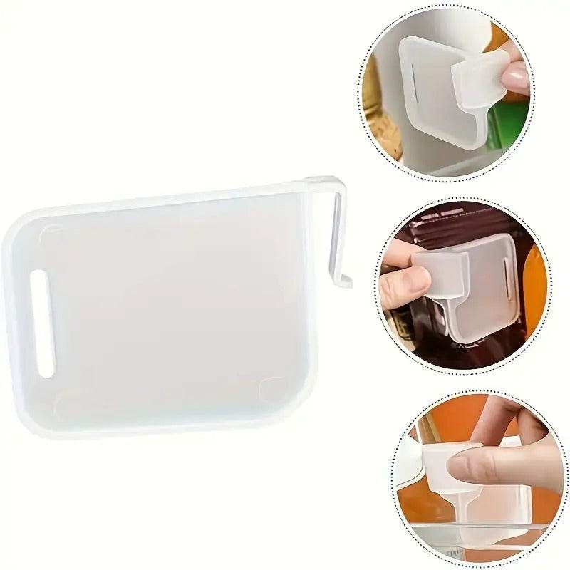 adjustable refrigerator space dividers (4 pcs)