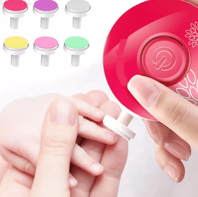 electric baby nail file (battery operated)