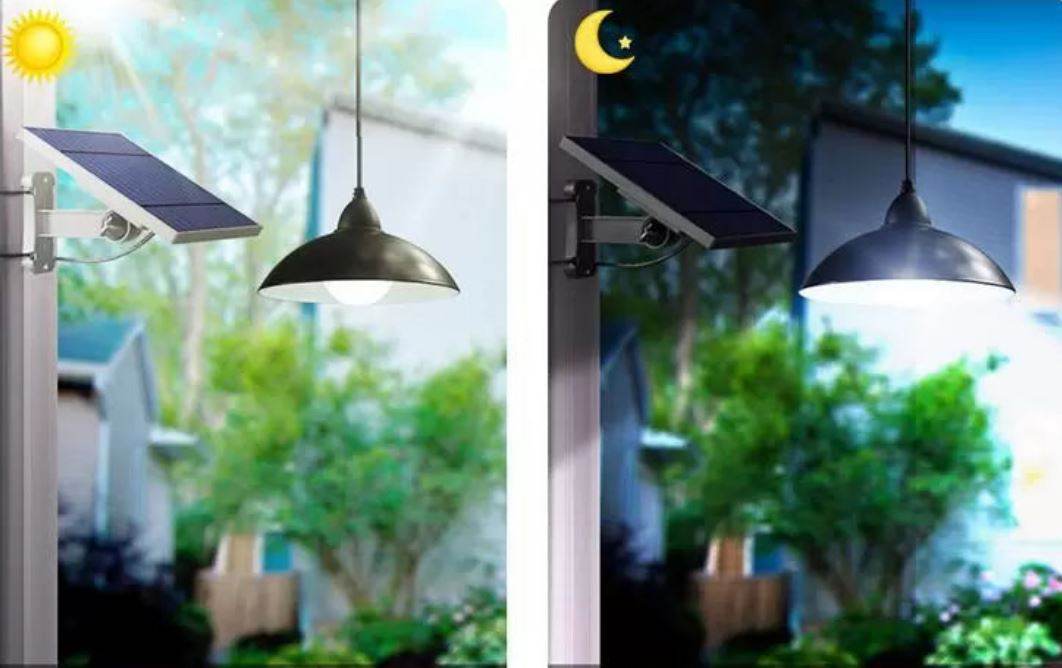 Solar LED Hanging Pendant Light Solar LED Hanging Pendant Light - Image 10