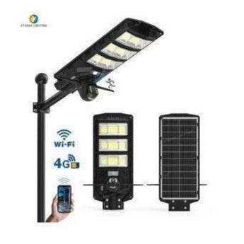 solar street light cctv security camera (4g)