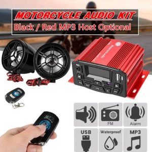 Audio Remote Control Motorcycle Sound System (12V)