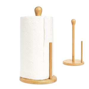 wooden tissue roll holder