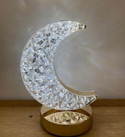 Modern Luxury Crystal Moon Lamp Modern Luxury Crystal Moon Lamp - Image 4
