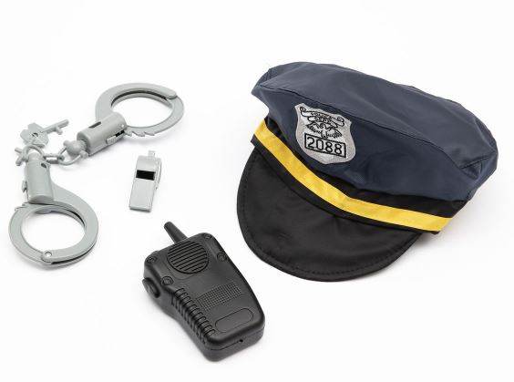 police officer costume for children (3 8 years)