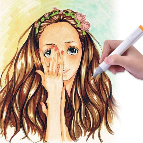 coloured dual marker and highlighter pen set (80 pcs) coloured dual marker and highlighter pen set (80 pcs)