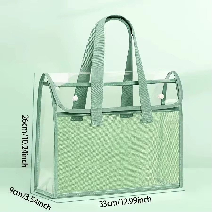 transparent mesh document bag (each) transparent mesh document bag (each)