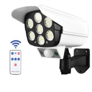 outdoor solar sensor dummy camera light
