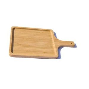 wooden pizza cutting board tray (small)