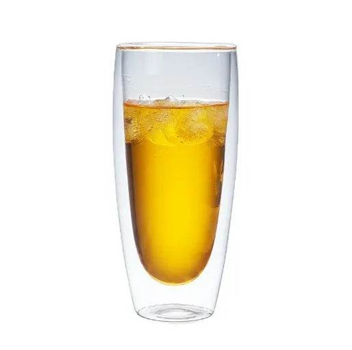double walled glass cup (350ml)