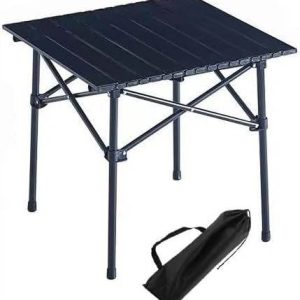foldable camping table with carrying bag