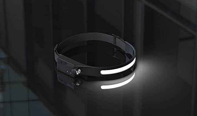 rechargeable induction headlamp with all perspectives