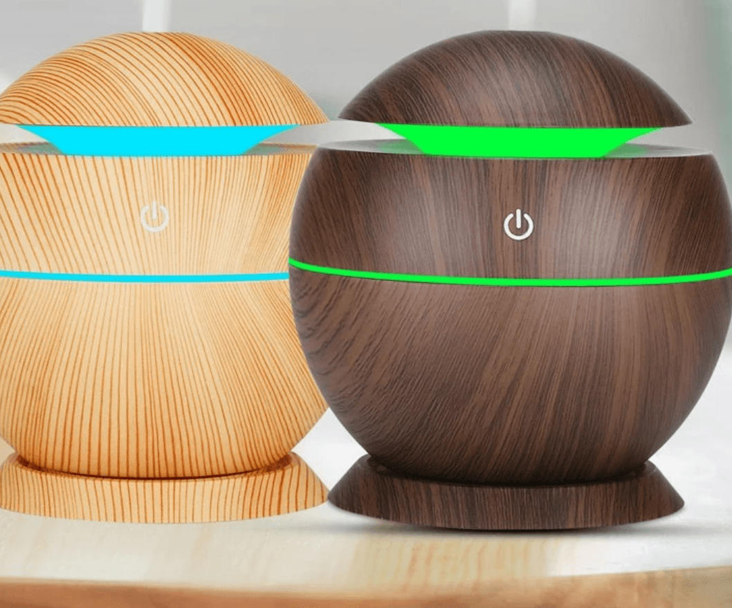 mini round led ultrasonic aroma humidifier (130ml) mini round led ultrasonic aroma humidifier (130ml)