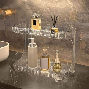 double layer storage rack