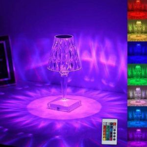 Color Changing Acrylic Table Lamp