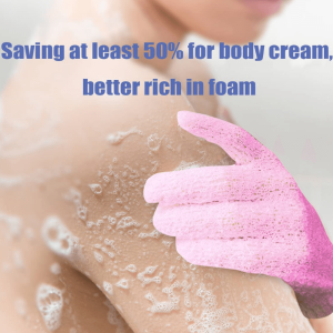 exfoliating spa bath glove (2 pcs)