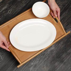 wooden serving tray (large)
